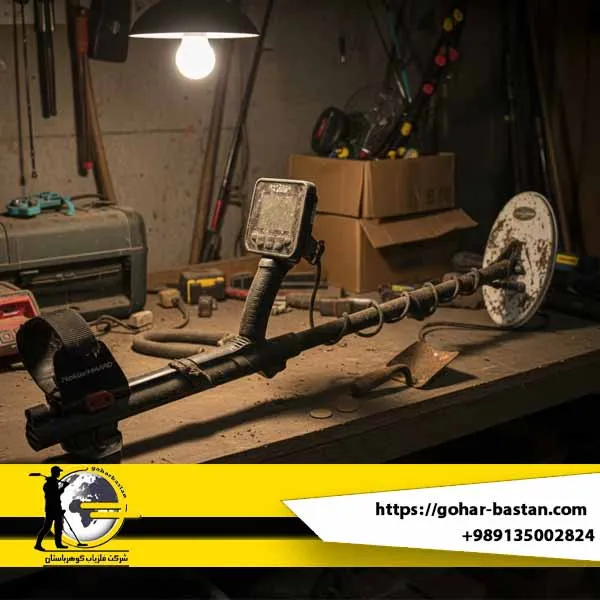 فلزیاب کار کرده