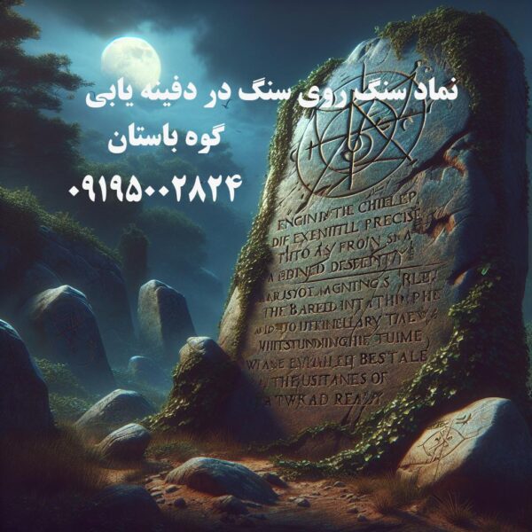 نماد سنگ روی سنگ در دفینه یابی
