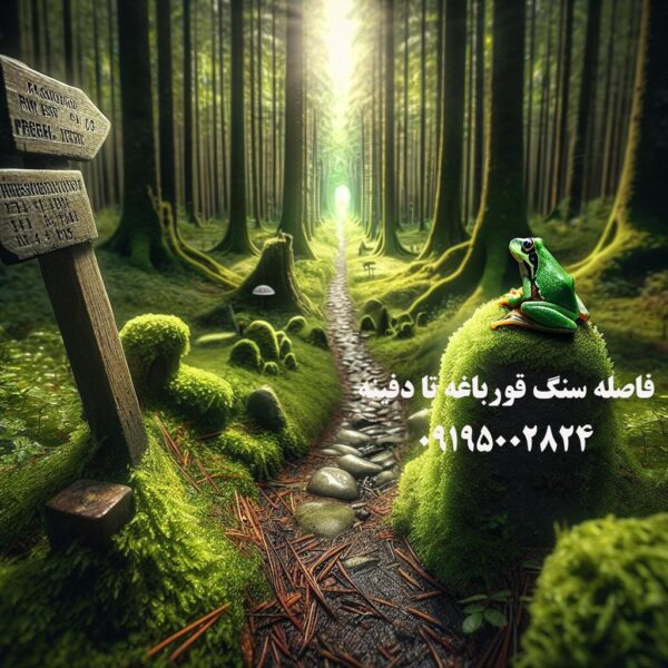 فاصله سنگ قورباغه تا دفینه