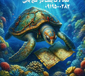 نماد لاک پشت در گنج یابی