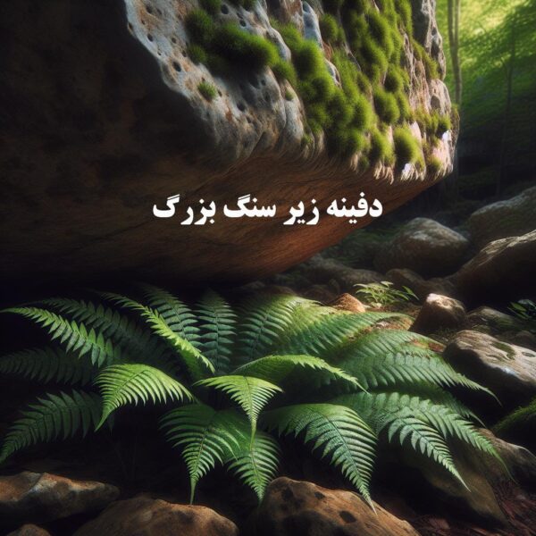 دفینه زیر سنگ بزرگ