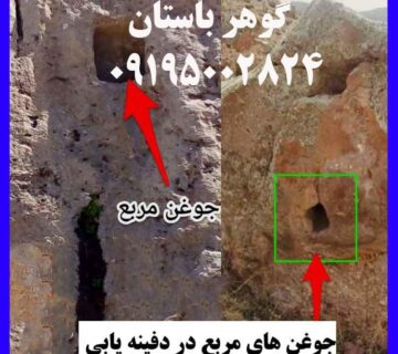 نشان حوغن در گنج یابی