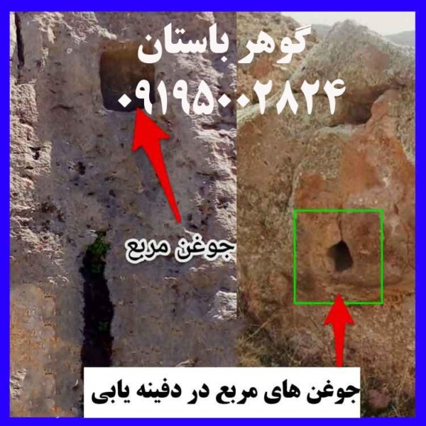 نشان حوغن در گنج یابی