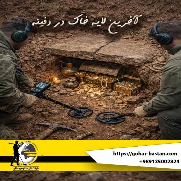 آخرین لایه خاک در دفینه