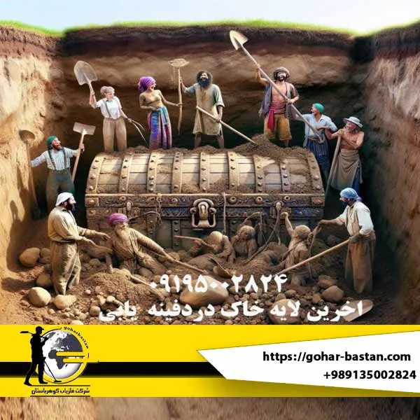 آخرین لایه خاک در دفینه