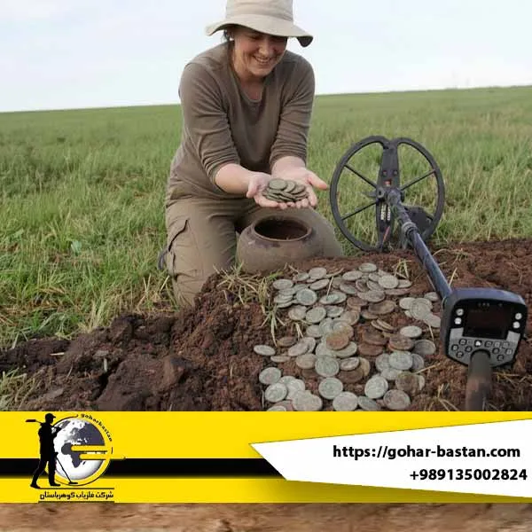 علائم گنج در زمین کشاورزی