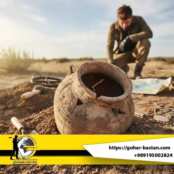 کوزه خالی در گنج یابی
