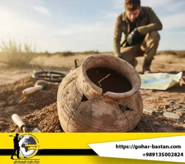 کوزه خالی در گنج یابی