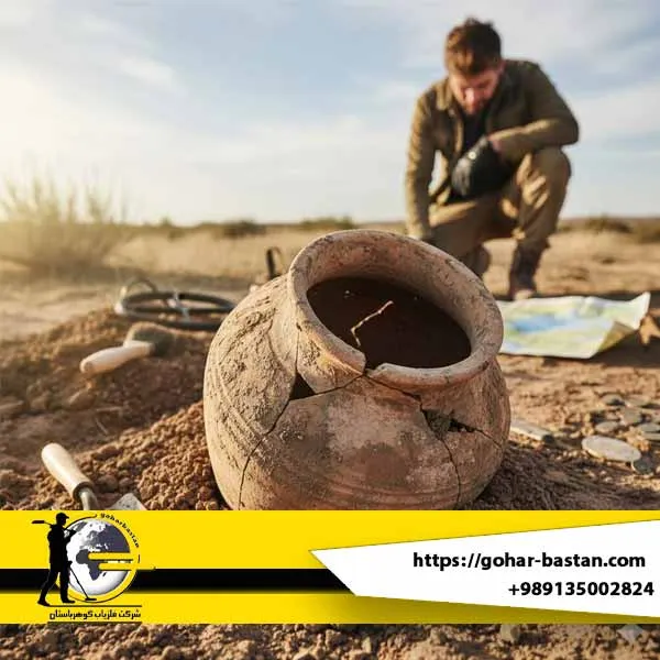 کوزه خالی در گنج یابی