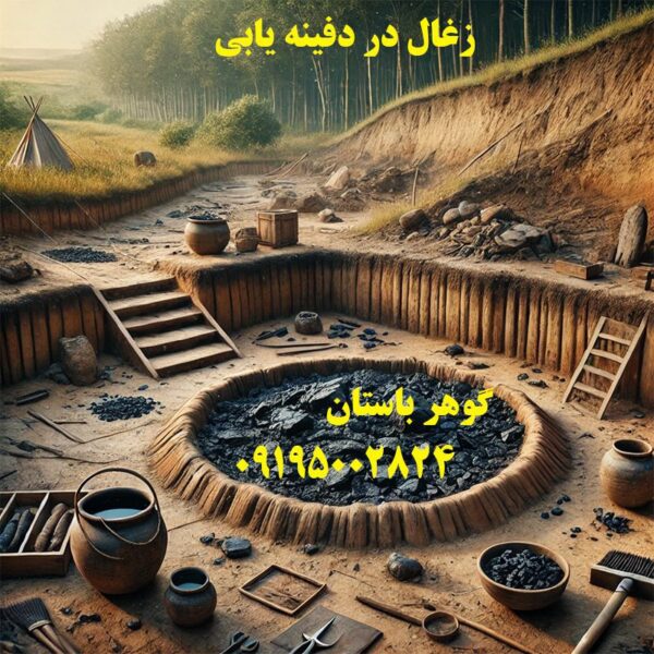 زغال در دفینه یابی زغال در دفینه یابی