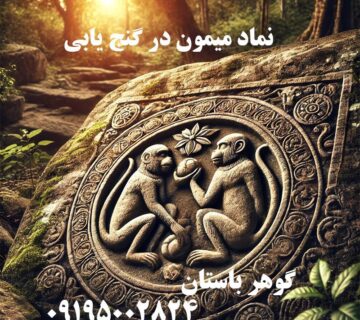 نماد میمون در گنج یابی