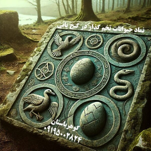 نماد حیوانات تخم گذار در گنج یابی نماد حیوانات تخم گذار در گنج یابی