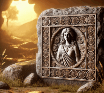 نشانه های مقبره زن