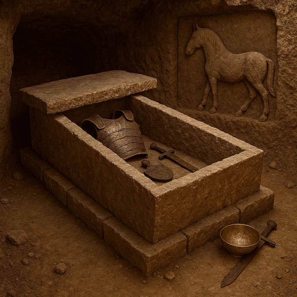 قبر سرداری در گنج یابی