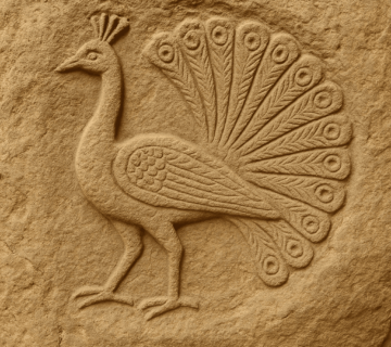 نماد طاووس در دفینه یابی