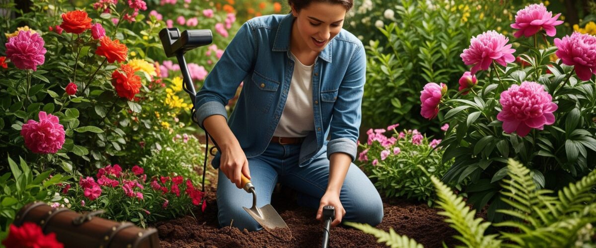 علائم گنج در باغ