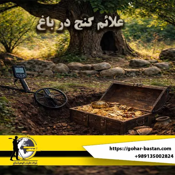 علائم گنج در باغ