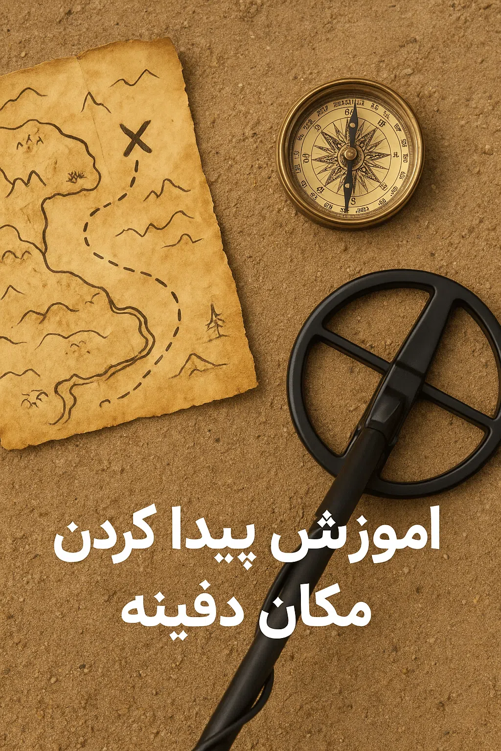 آموزش پیدا کردن مکان دفینه