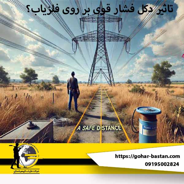 تاثیر دکل فشار قوی بر روی فلزیاب؟